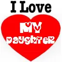 I love my daughter