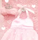 pink dress