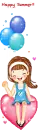 GIRL WITH BALLOONS 