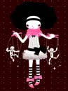 GIRL WITH PUPPETS