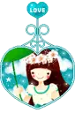 Girl in the heart