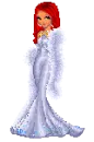 blue dress doll