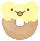 bear dounut yellow