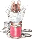 reading the news