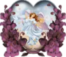 Angel in globe