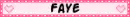 Faye-Pink Blinkie