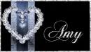diamond heart tag