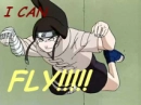 Neji can fly!!