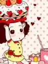 DDUNG DOLL with cake