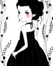 GIRL IN BLACK 