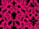 black in pink