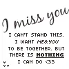 I Miss You...
