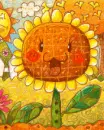 happy sun flower