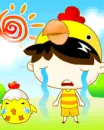 chick boy & chick crying