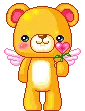 kawaii angel bear