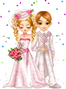 kawaii doll wedding