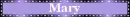 Mary-Purple Blinkiw