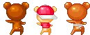 dancing 3 bears