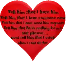 Him broken heart 