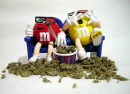 Weed and M&M's