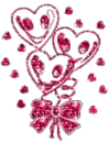 3 heart,s 