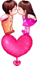 CUTIES KISSING