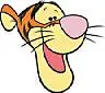 Tigger's face