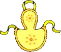Yellow apron