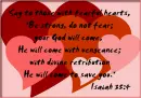 He will come to save you! 