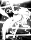 black and white angel of life