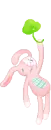 pink bunny