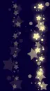 Gold Glowing Stars