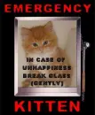 In case of unhapiness