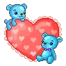 2 Bears And A Cute Pillow