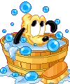 Baby pluto w/bubbles