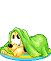 Sad baby pluto