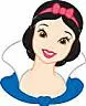 Snow white face