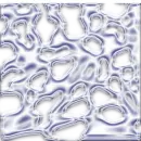 blue and white splat