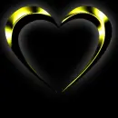 gold heart