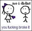 You Fukin Brok It