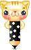 kawaii kitty pen