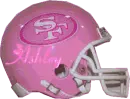 49ers Ashley Helmet