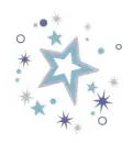 blue stars