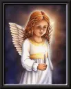 Angel with candel