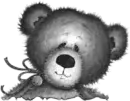 black and white bear