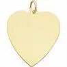 Gold heart