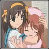 haruhi and mikuru