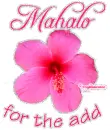 Mahalo for the add
