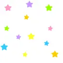 colorful stars