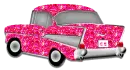 pink car